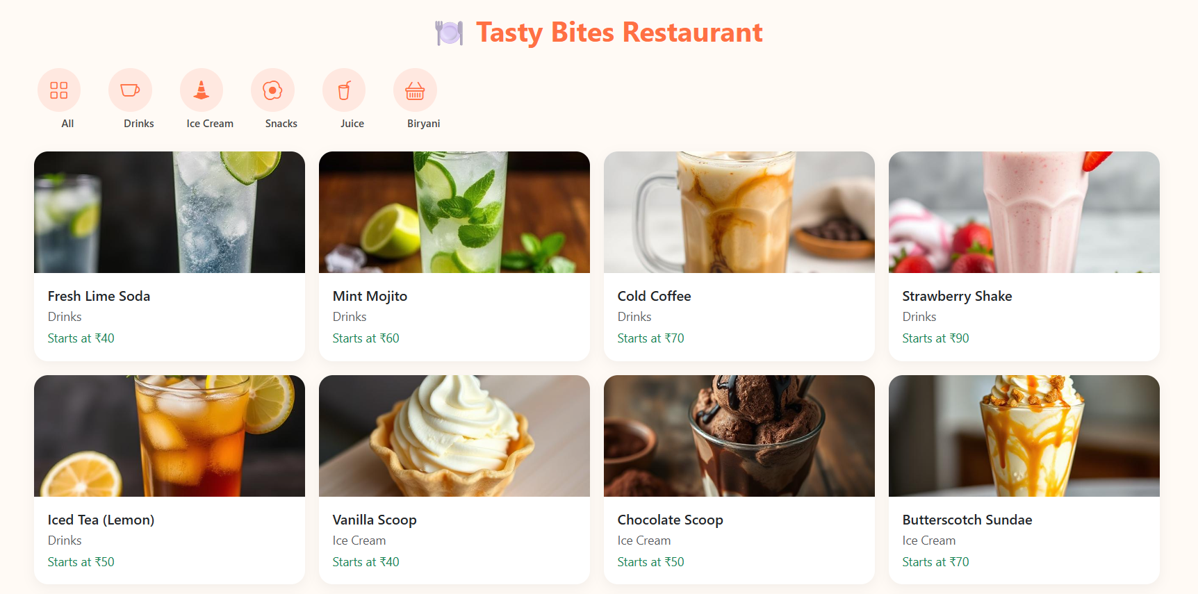 QR Code Menu